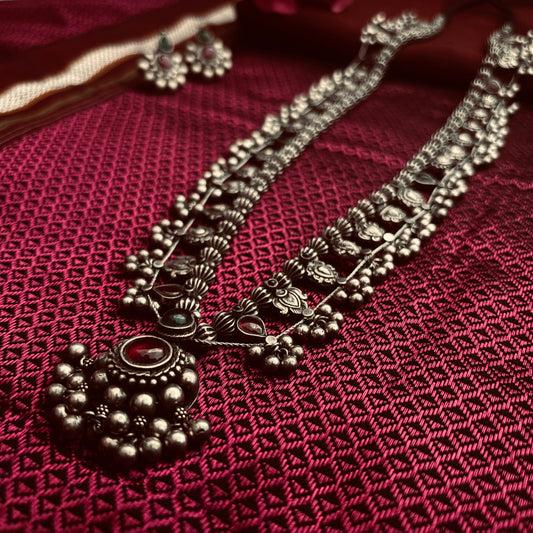 कोल्हापुरी साज । Kolhapuri Saaj + Saaj Earrings