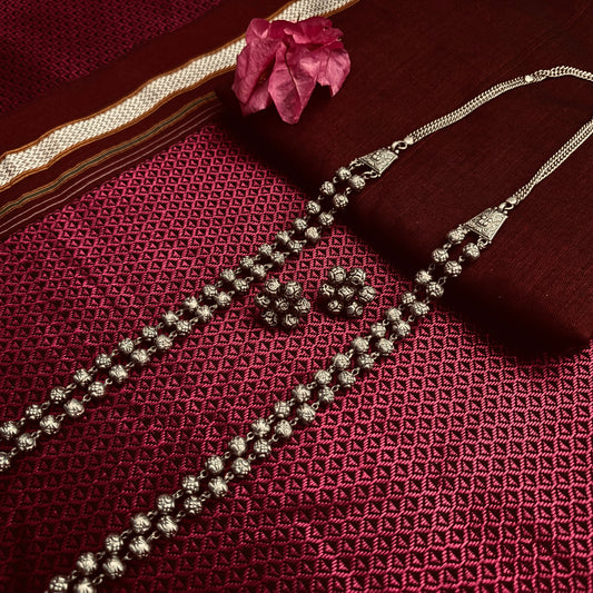 मोहनमाळ + नक्षीमणी कुडी | Mohanmal + Nakshimani Kudi