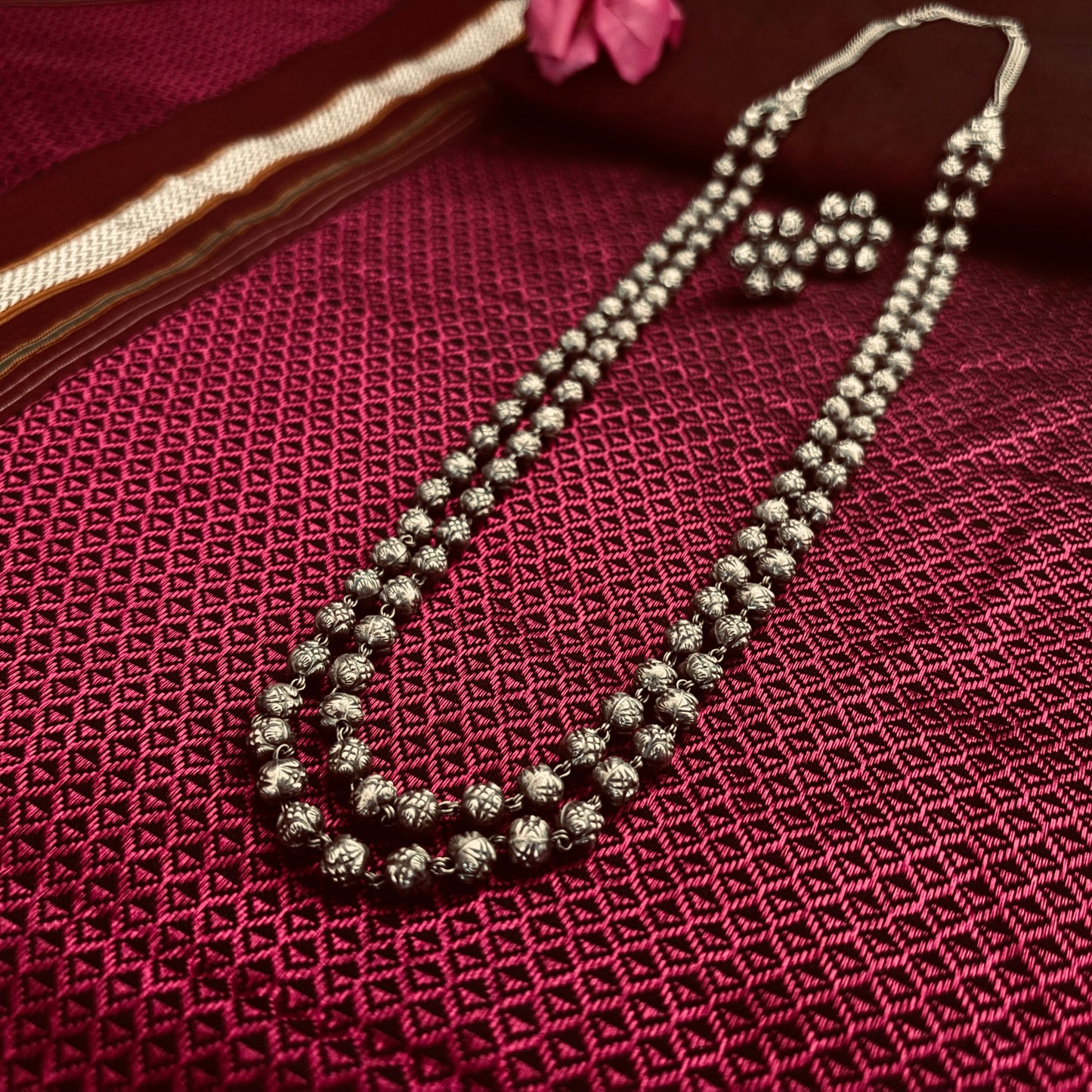 मोहनमाळ + नक्षीमणी कुडी | Mohanmal + Nakshimani Kudi