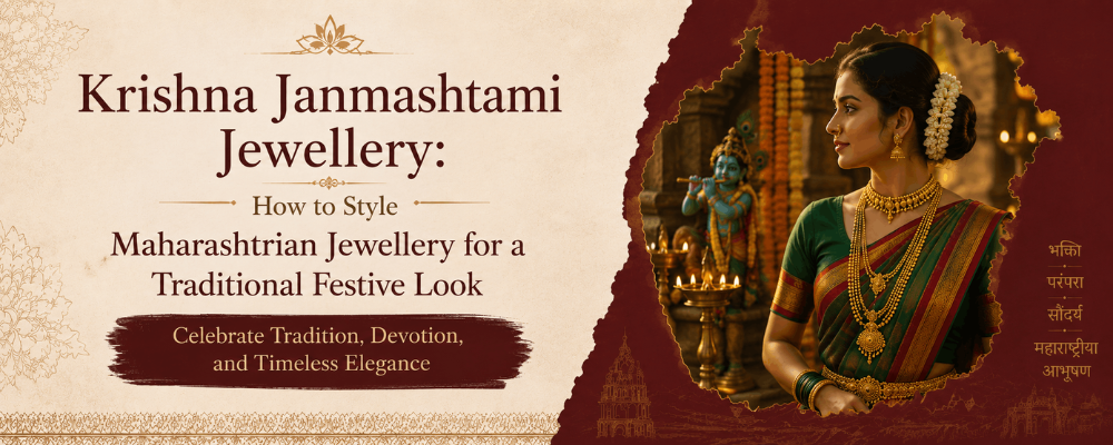 Krishna Janmashtami Jewellery: How to Style Maharashtrian Jewellery for a Traditional Festive Look