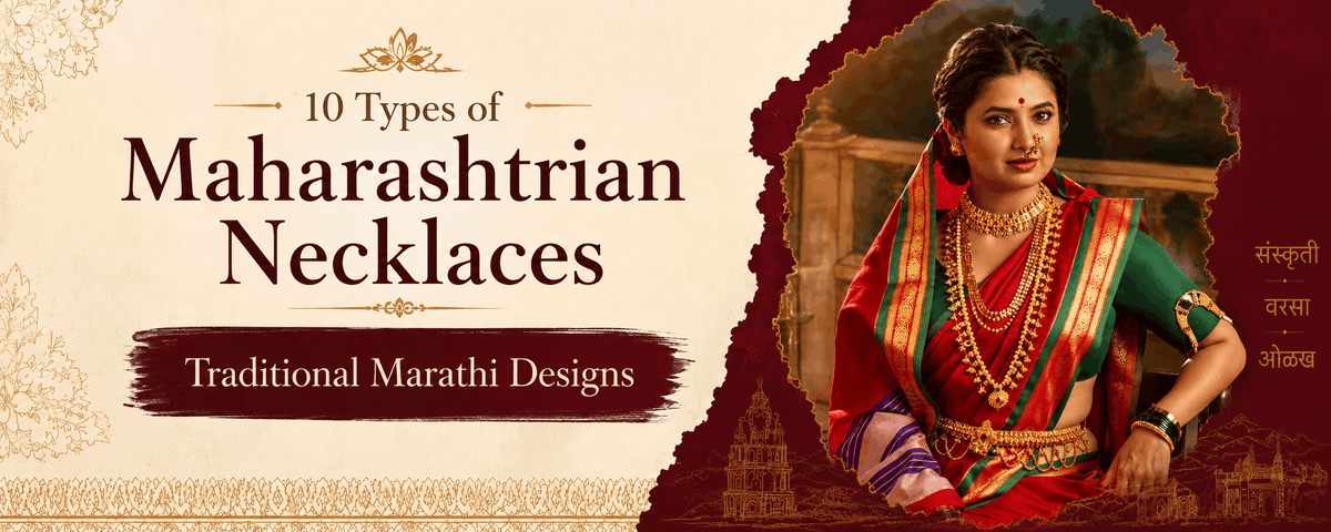 10 Types of Maharashtrian Necklaces: Traditional Marathi Designs