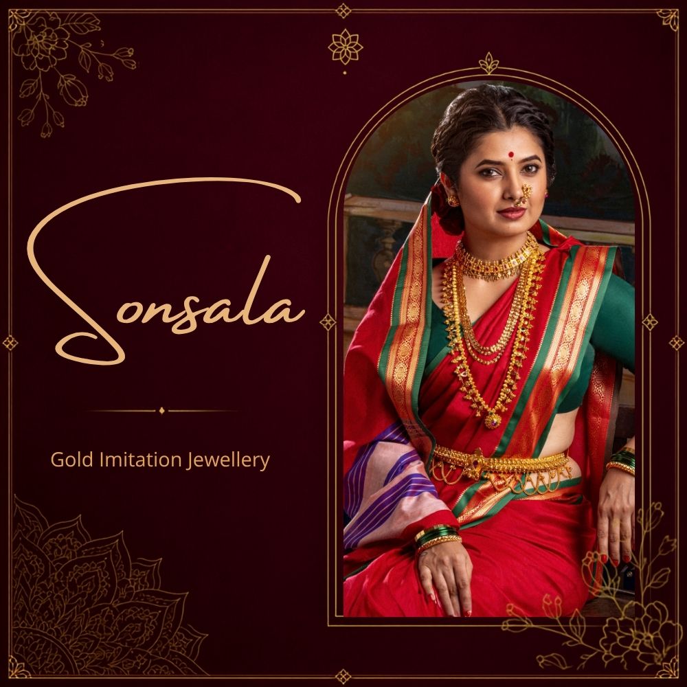 Sonasala Gold Imitation collection by PrajaktaRaj