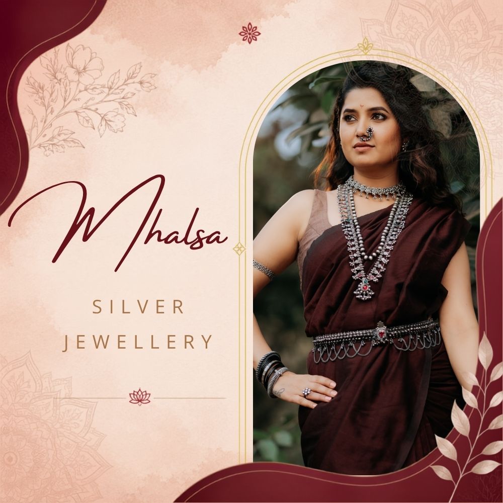 Silver Maharashtrian Jewellery म्हाळसा
