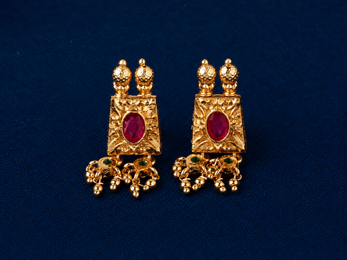 Suvarna Laffa | Choker Set | Phullwanti | सुवर्ण लफ्फा