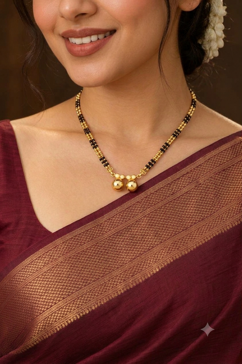 Rakhumai Mangalsutra (Big Wati) | रखुमाई मंगळसूत्र (मोठी वाटी)