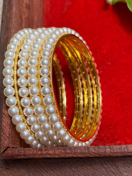 एकेरी मोती बांगडी  | Ekeri Moti Bangles