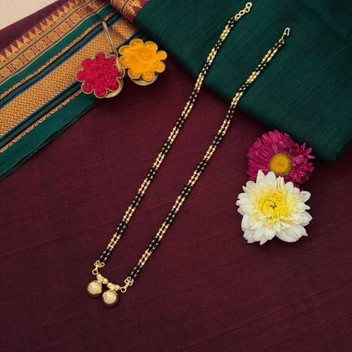 Rakhumai Mangalsutra (Big Wati) | रखुमाई मंगळसूत्र (मोठी वाटी)