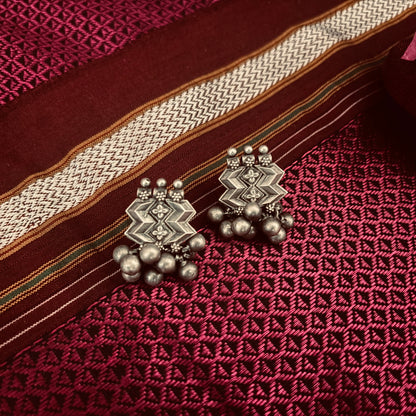 वज्रटीक ठुशी बंद घसाची | Vajrateek Thushi + Earrings