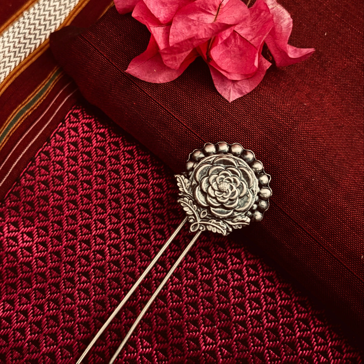 गुलाब काटा । Gulab Kata (Hair Accessory)
