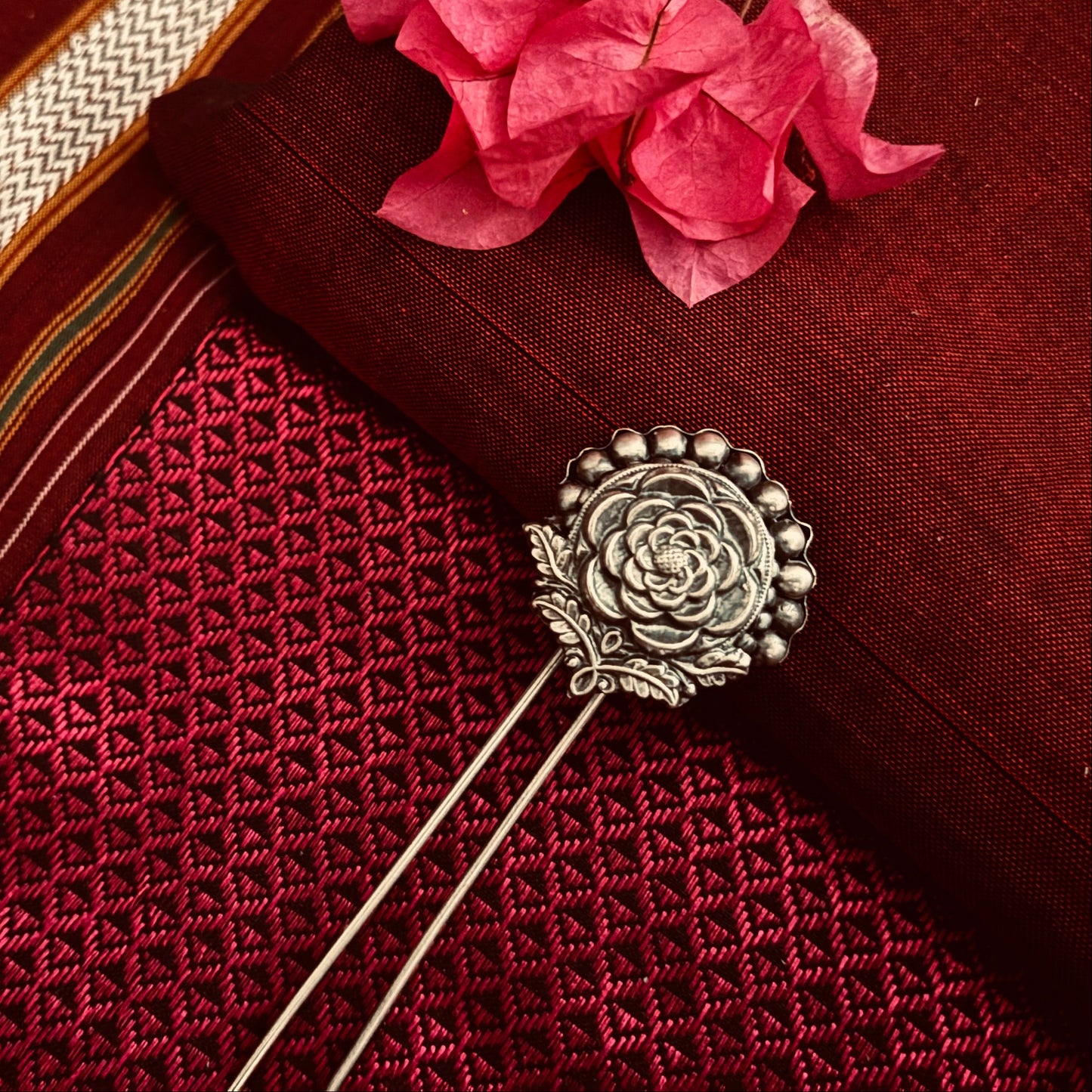 गुलाब काटा । Gulab Kata (Hair Accessory)