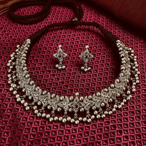Shop silver, Shopping silver necklace, Choker, Maharashtrian Jewellery