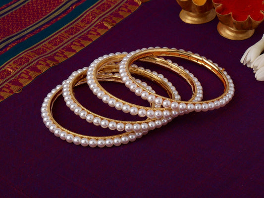 एकेरी मोती बांगडी  | Ekeri Moti Bangles